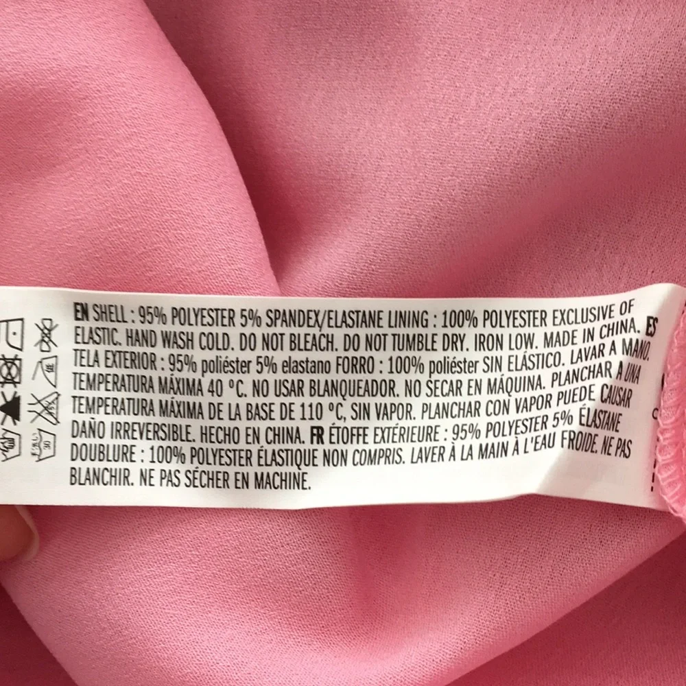 NWT English Factory pink ruffle tiered maxi dress M Vici Caprice dress - Picture 13 of 13